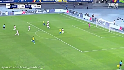 گل برزیل به پرو روی حرکات و لا...