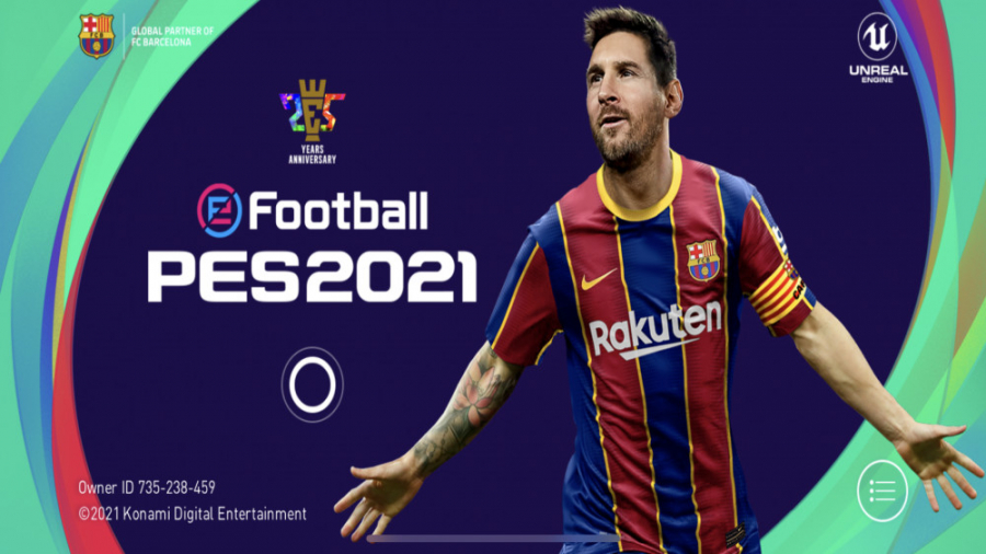 گیم پلی بازی pes2021 موبایل