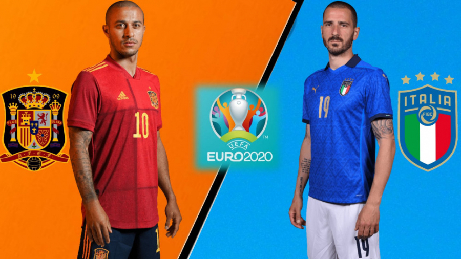 گیم پلی بازی جذاب و دیدنی بین اسپانیا و ایتالیا در یورو ۲۰۲۰ ( pes )