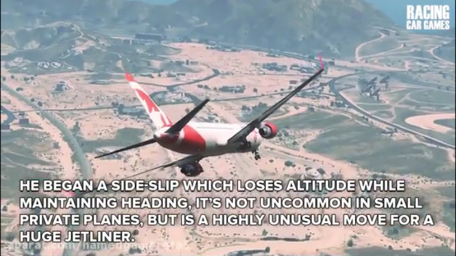 فرود هواپیما بدون موتور در جی تی ای وی!/airport جی تی ای وی