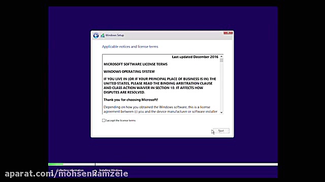 آموزش نصب ویندوز 10 از صفر تا صد -Windows Installation Real time کابرگولین