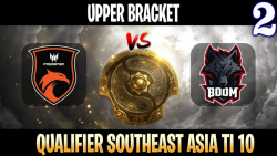 TNC vs BOOM Game 2 - Bo3 - Upper Bracket Qualifier The Internation