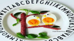 آموزش آشپزی . ترفند آشپزی جدید . آموزش تخم مرغ بدون روغن