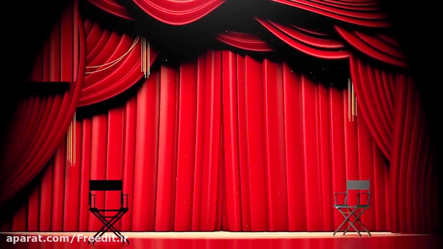 curtains on a stage