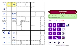 ترفندهای حل سودوکوهای سخت  روش حل سودوکو   Killer sudoku by clover