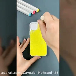 تزئین جلد تلفن همراه