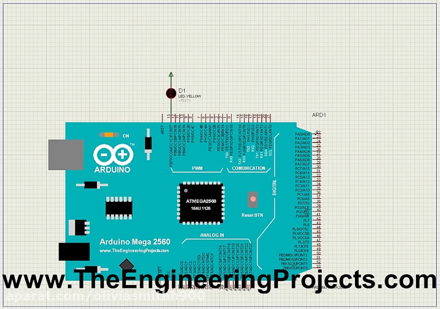 Arduino Mega 2560 Library for Proteus