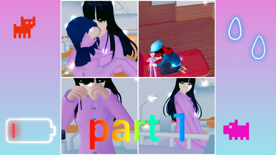 سریال(دخترک گمشده) در ساکورا اسکول_sakura school simulator(قسمت۱)