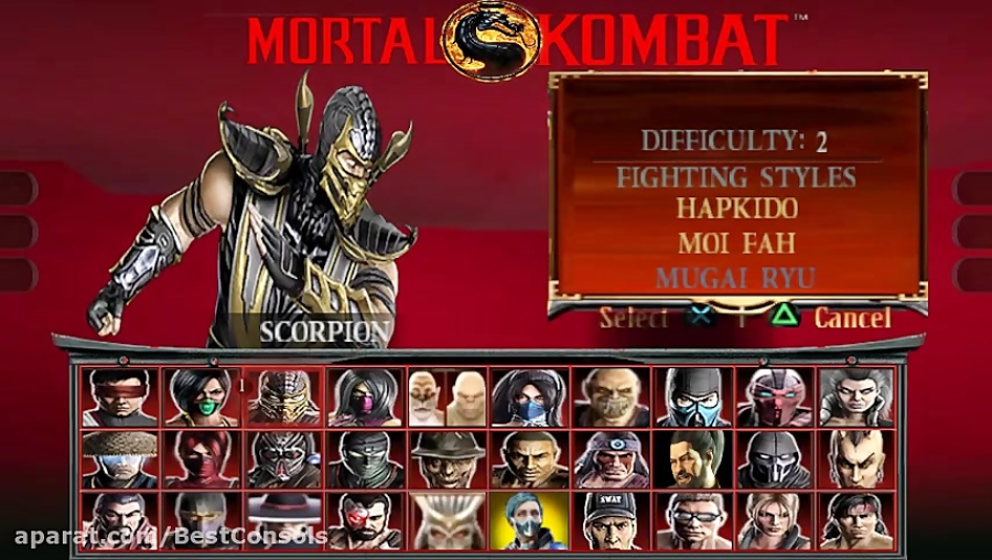 بازی متفاوت از PSP بازی Mortal Kombat 9IX Beta بزودی