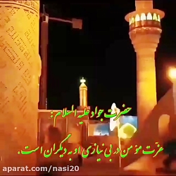 کلیپ جدید شهادت امام جواد ع . محبوب امام رضا . کلیپ تسلیت شهادت امام جواد