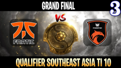 Fnatic vs TNC Game 3 - Bo5 - Grand Final Qualifier The International