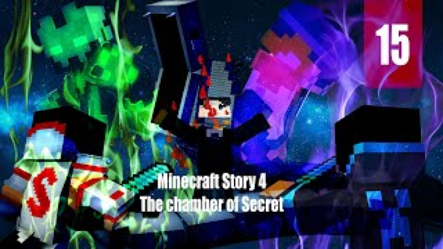 Minecraft Story 4 ( The Chamber Of Secret ) قسمت 15 تالار اسرار