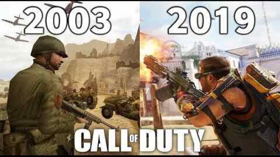 تکامل خفن بازی کالاف دیوتی. . . . Call of Duty
