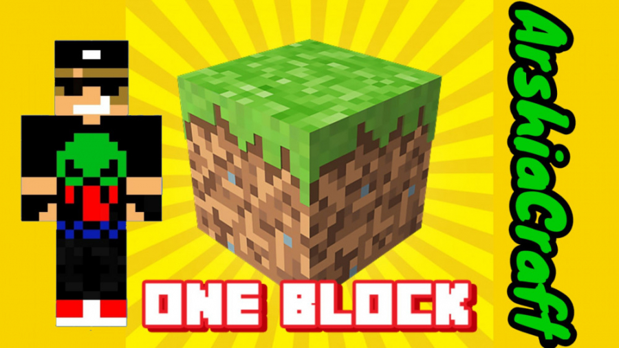 ماینکرافت اسکای بلاک وان بلاک قسمت ۱ | minecraft sky block one block part 1