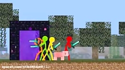 استیکمن ها در ماینکرافت