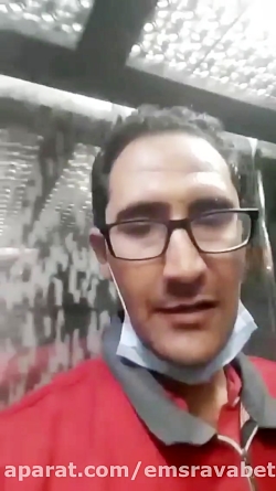 باز کردن درب آسانسور وقتی برق...