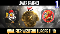 Chicken Fighter vs No Bounty Hunter Game 1 - Bo3 LB Qualifier The Internation