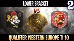 EPIC!! Chicken Fighter vs NoBountyHunter Game 2 - Bo3 LB Qualifier T