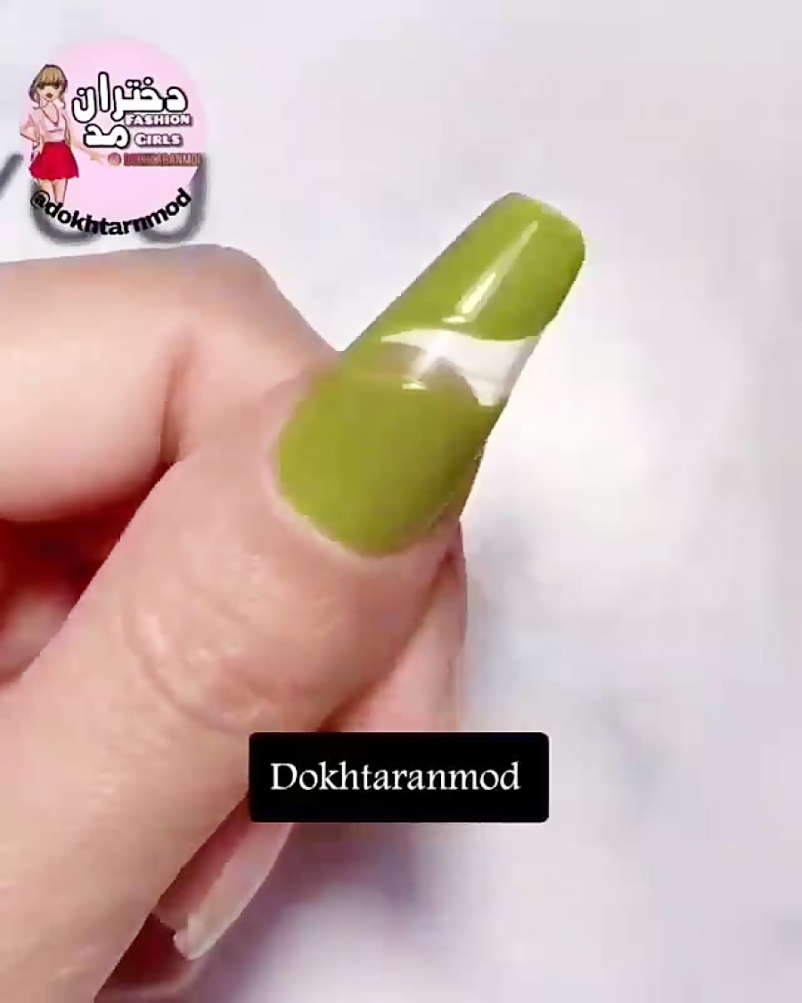 کلیپ زیبای طراحی ناخن .ساده و سریع