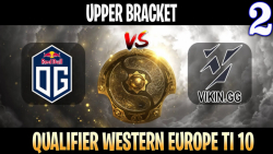 OG vs Vikin.gg Game 2 - Bo3 - Upper Bracket Qualifier The International TI