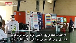 واکسیناسیون کرونا در خراسان شم...