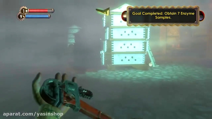 گیم پلی بازی Bioshock مرحله Bee Hive