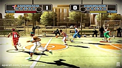 گیم پلی بازی NBA Street V3 برای PS2