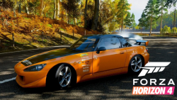 رانندگی و دریفت با ماشین Honda s2000 در بازی forza horizon 4