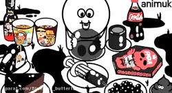 اسمر کارتونی ست سیاه