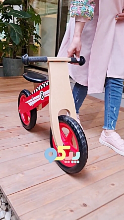 دوچرخه تعادلی چوبی کودک کد 00019