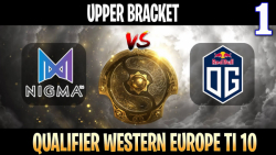 Nigma vs OG Game 1 - Bo3 - Upper Bracket Qualifier The International TI1