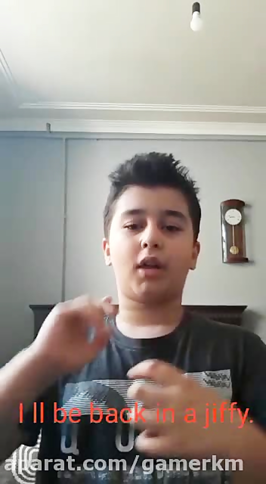 I ll be back in a jiffy.