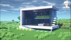 ماینکرافت اموزش ساخت خانه فوق العاده زیبا ۶