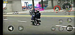 تکچرخ هلیا در بازی دو ترک پلیس سرعت بالا