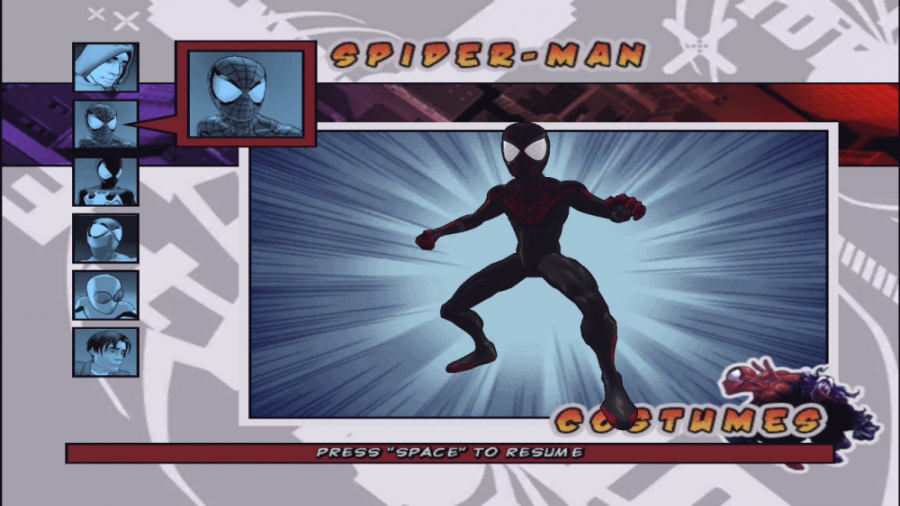 لباس Uptown Pride PS5 برای بازی Ultimate Spider - Man