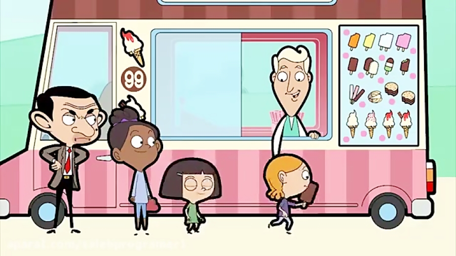 کارتون مستربین / بستنی / Ice Cream / Mr Bean Cartoon