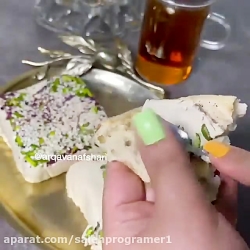آموزش آشپزی / طرز تهیه حلوا ارده خونگی