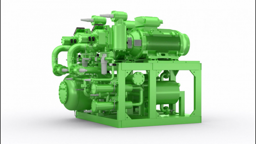 بسته های کمپرسور آمونیاک BITZER (ACP) برای کاربردهای برودتی صنعتی