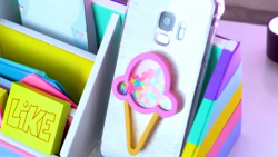 آموزش تزئین جلد تلفن همراه به...