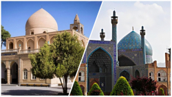 بررسی تطبیقی آذین های معماری کلیسای وانک با مسجد امام اصفهان