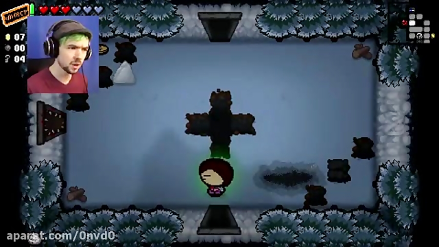 jacksepticeye - binding of issac undertale mod زمان2027ثانیه