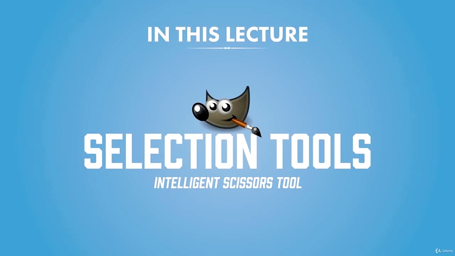 GIMP Selection Tools Intelligent Scissors Tool
