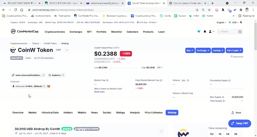 نحوه , شرکت , ایردراپ , کوین , مارکت , کپ , ویدئو , گرفتن , Airdrop , سایت , Coinmarketcap , معتبرترین , اطلاع , رسانی , رمزارزهاست , آموزش , شروع , لینک , بروید:
https: , coinmarketcap , com , airdrop