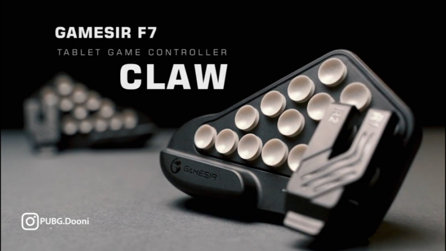 معرفی امکانات دسته بازی لیزری آیپد و تبلت گیمسر Gamesir F7 Claw | پابجی دونی