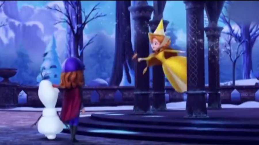 انیمیشن پرنسس سوفیا کتابخانه جادویی ماجرای اولاف و خانم نتل دوبله فارسی زمان1404ثانیه