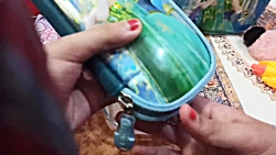 مخلوط کردن وسایل آبی در اسلایم...