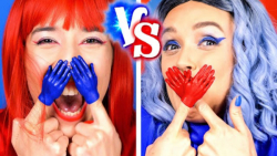 چالش دخترونه غذای گرم در مقابل...