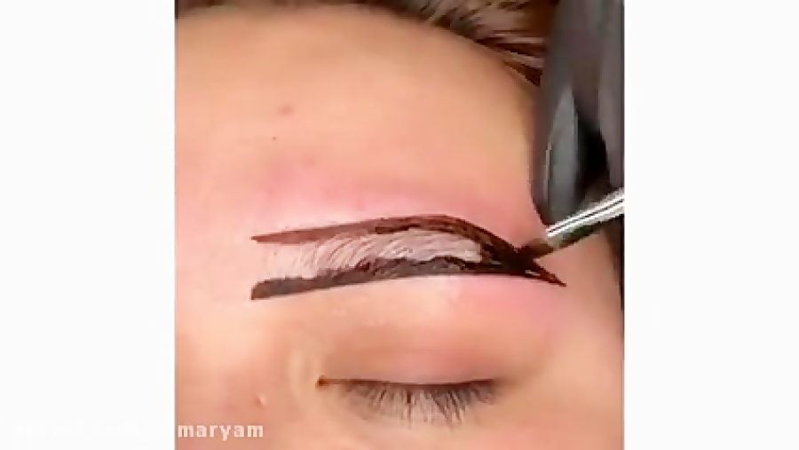 آموزش آرایش ابرو _ آموزش درست کردن ابرو_ آموزش آرایش چشم