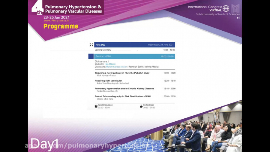 4th Pulmonary hypertension PVD meeting- Session 1 جراحی فک