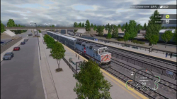 گیم پلی Train Sim World 2020 مسیر Peninsula Corridor آموزش استارت قطار F40-2CAT